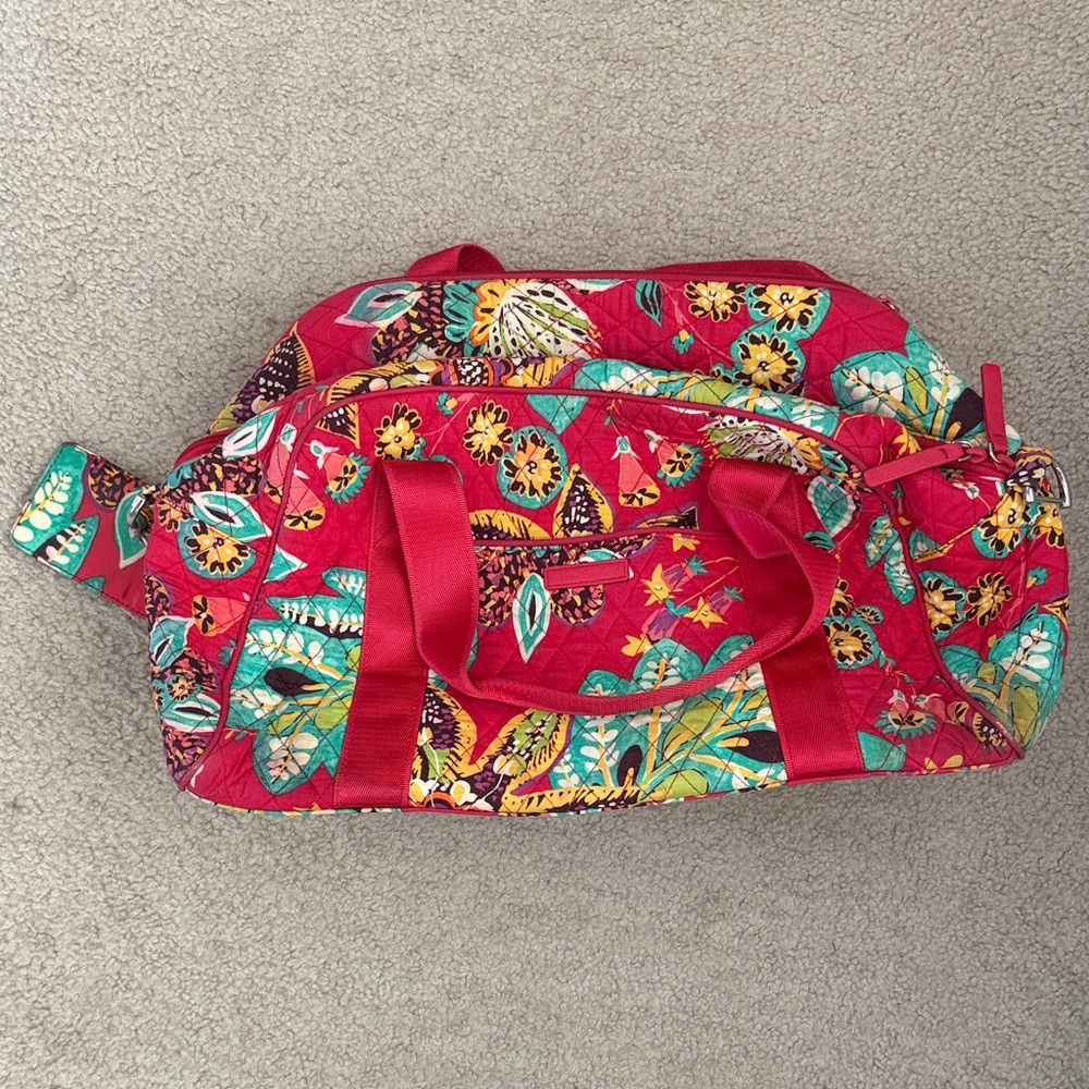 Vera Bradley Floral Duffel Bag